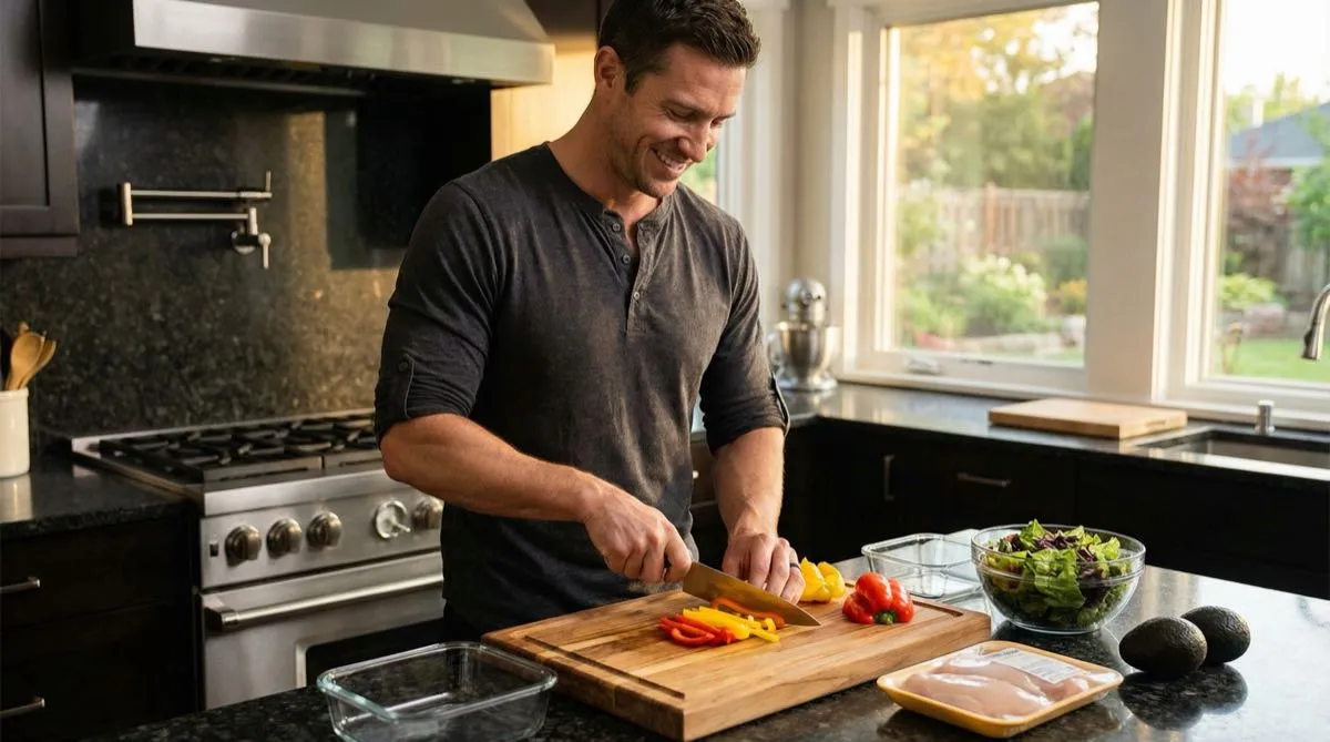 Guida al dimagrimento maschile con focus su grasso viscerale e ciclo testosterone