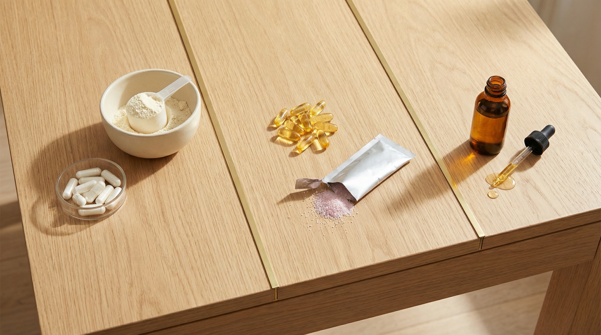 Integratori essenziali durante un protocollo con peptidi GLP-1: magnesio, proteine, omega-3 e vitamine