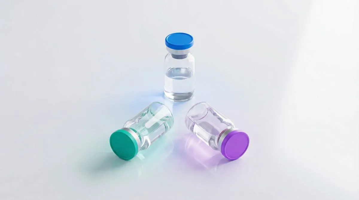 Confronto tra pillola orale e vial di peptide per la ricerca